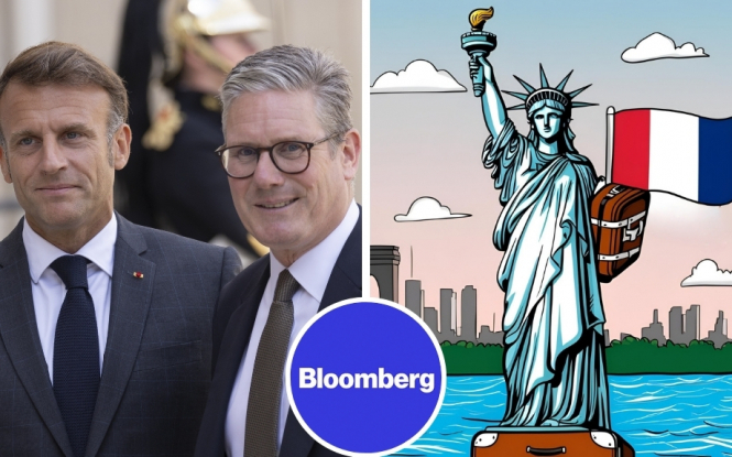 Макрон йде на зіткнення з Трампом. Європа прагне підтримати Україну – Bloomberg