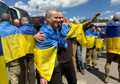 Україна повернула з російського полону 185 військових та одного цивільного