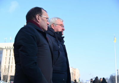 Глава МЗС Норвегії прибув до Києва

