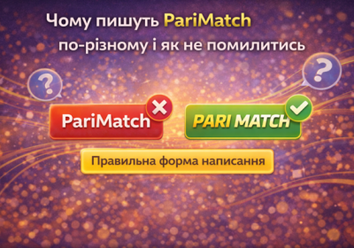 Чому пишуть Pari Match по-різному і як не помилитись