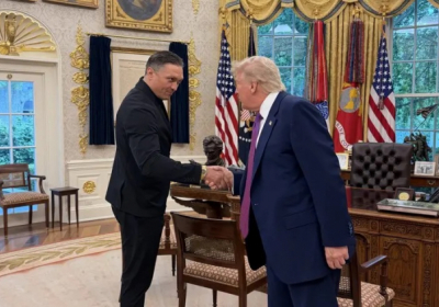 Усик зустрівся з Трампом у Білому домі