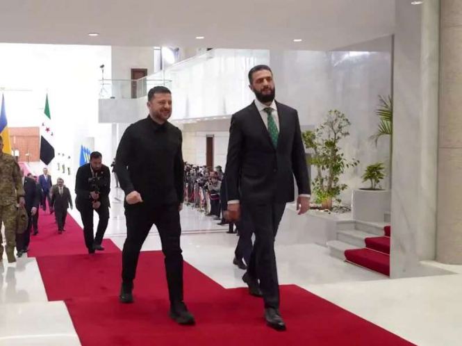 Зеленський зустрівся із президентом Сирії