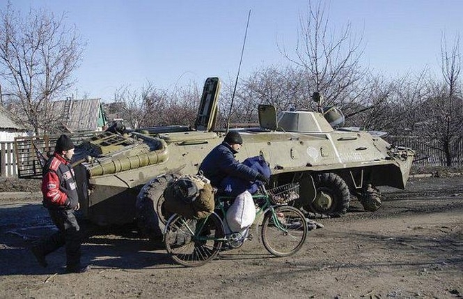 Все 5 месяцев пока в Дебальцево была украинская армия, там работали российские каналы