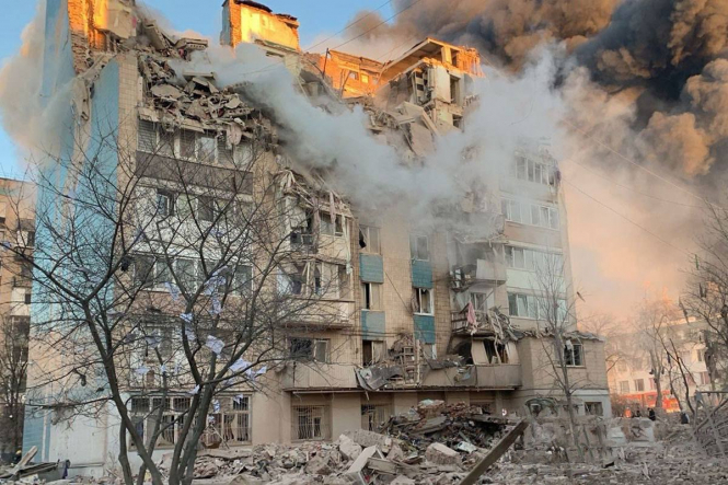 росія вдарила по багатоповерхівках у Тернополі ракетами Х-101 – Повітряні сили