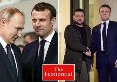 З голуба миру на яструба війни. Як росія атакувала Францію і радикалізувала Еммануеля Макрона – The Economist