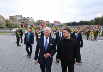 Король Швеції Карл XVI прибув з візитом до Львова