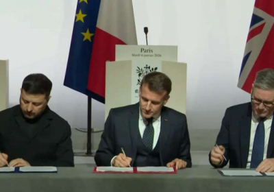 Україна, Франція і Британія підписали декларацію про намір розгорнути багатонаціональні сили